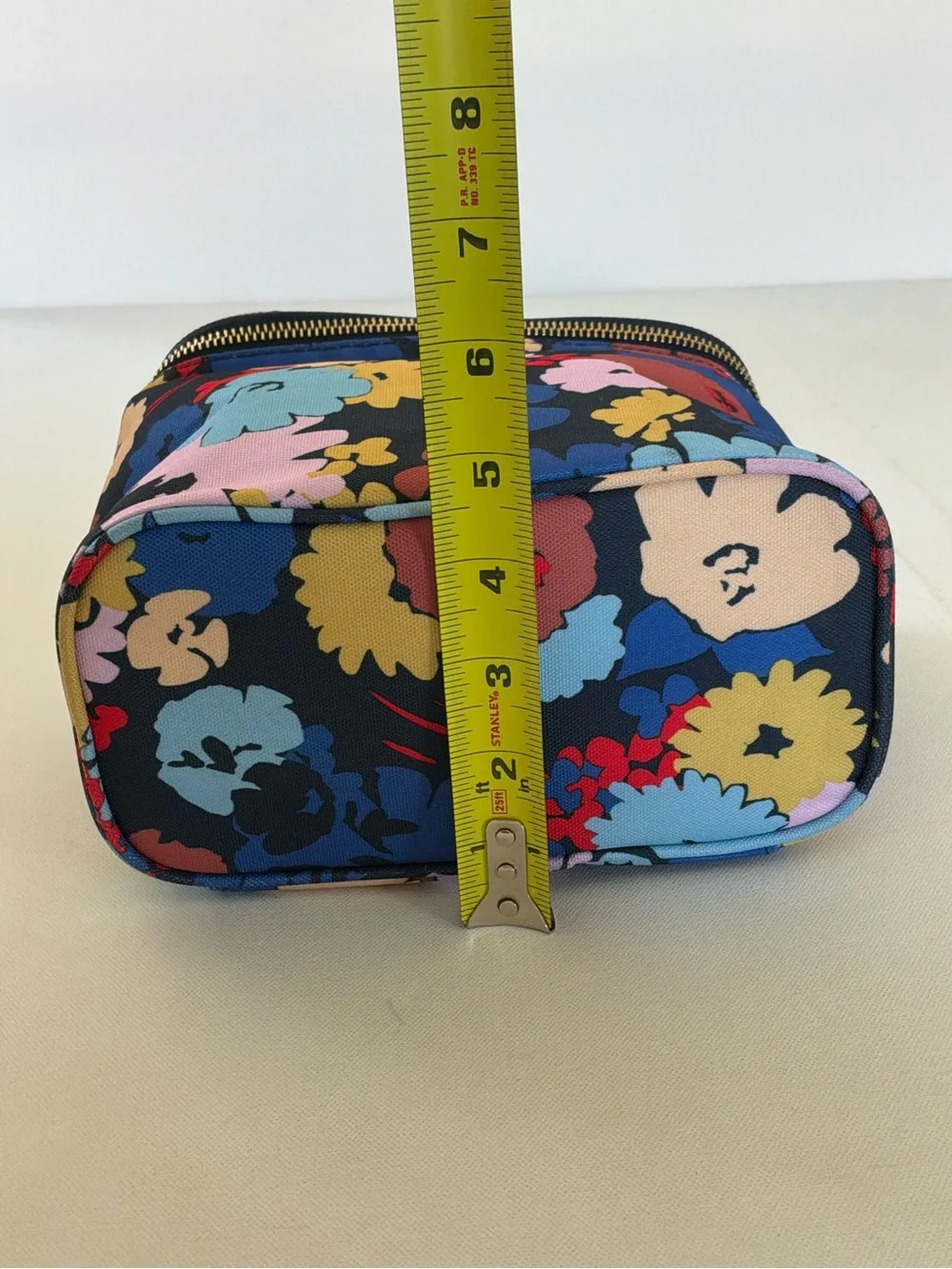 Kate Spade New York Floral Travel Cosmetic Train Case Makeup Organizer